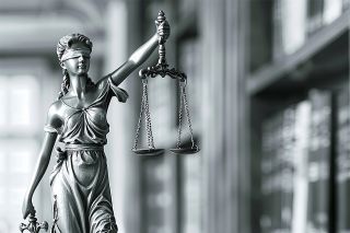 Foto: Statue von Justitia